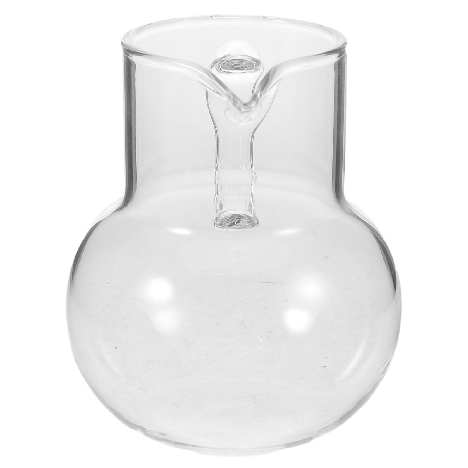 Pour Spout Pitcher - 6.8oz 200Ml Pitcher Kaca untuk Membuihkan
