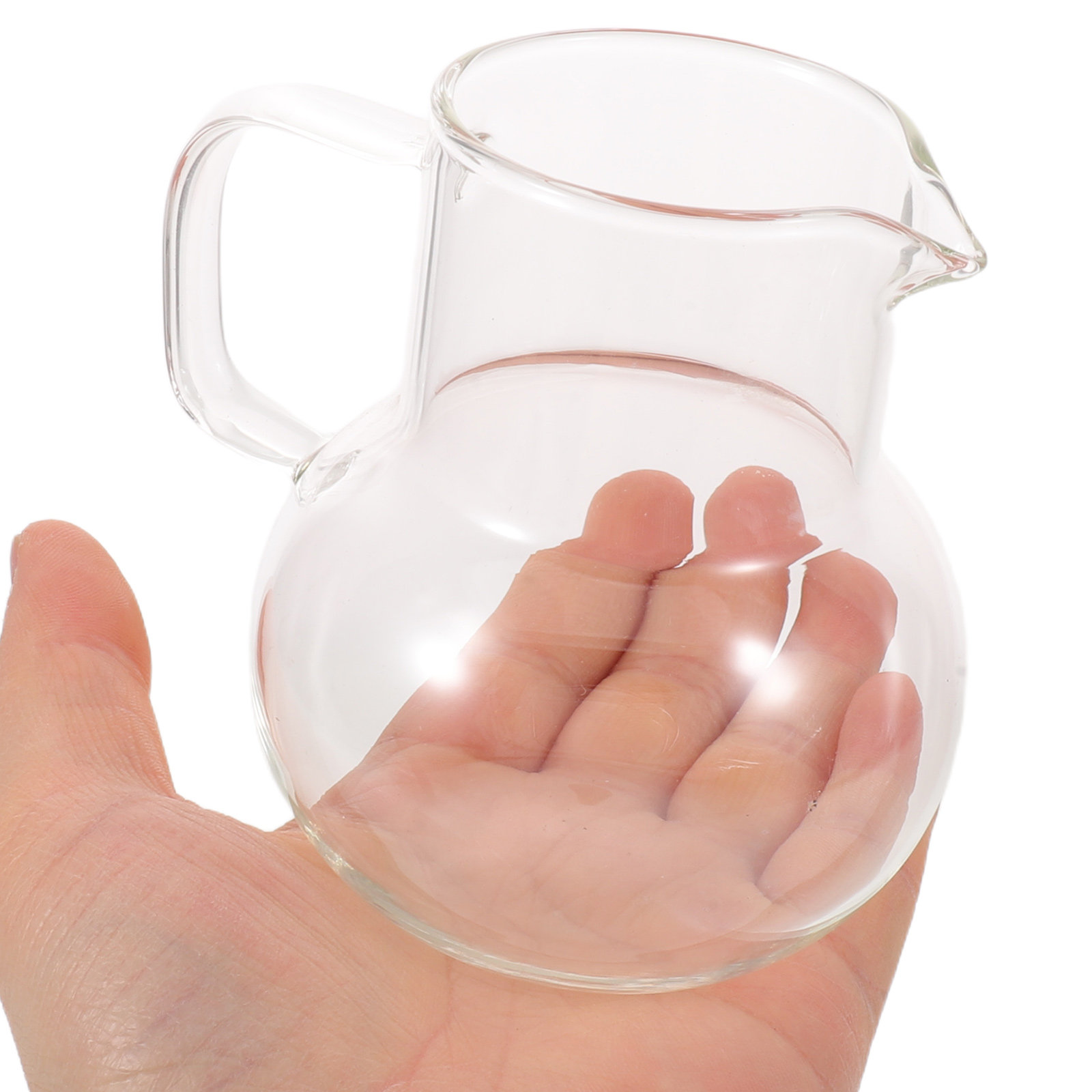 6.8oz 200Ml Pitcher Kaca denga - Pour Spout Pitcher ulasan dan harga