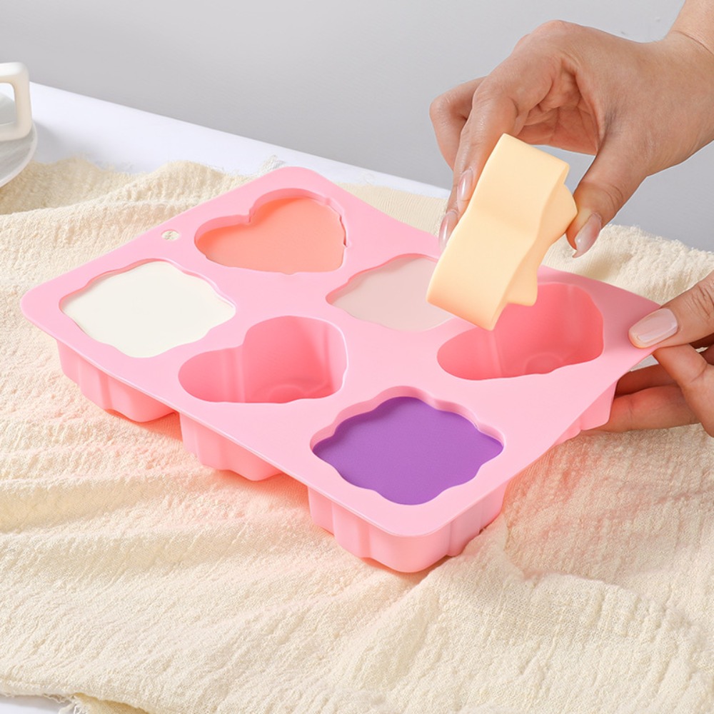Cetakan Silikon Bentuk Hati Pe - Candle Supplies Storage ulasan dan harga