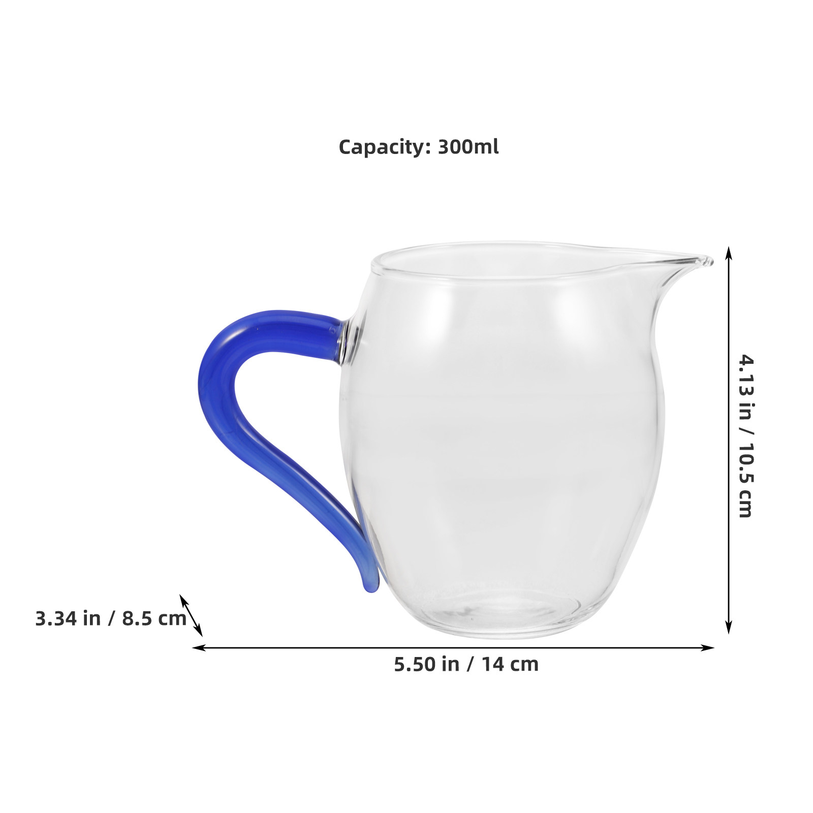 Cangkir Teh Kaca Premium Tebal - Pour Spout Pitcher ulasan dan harga