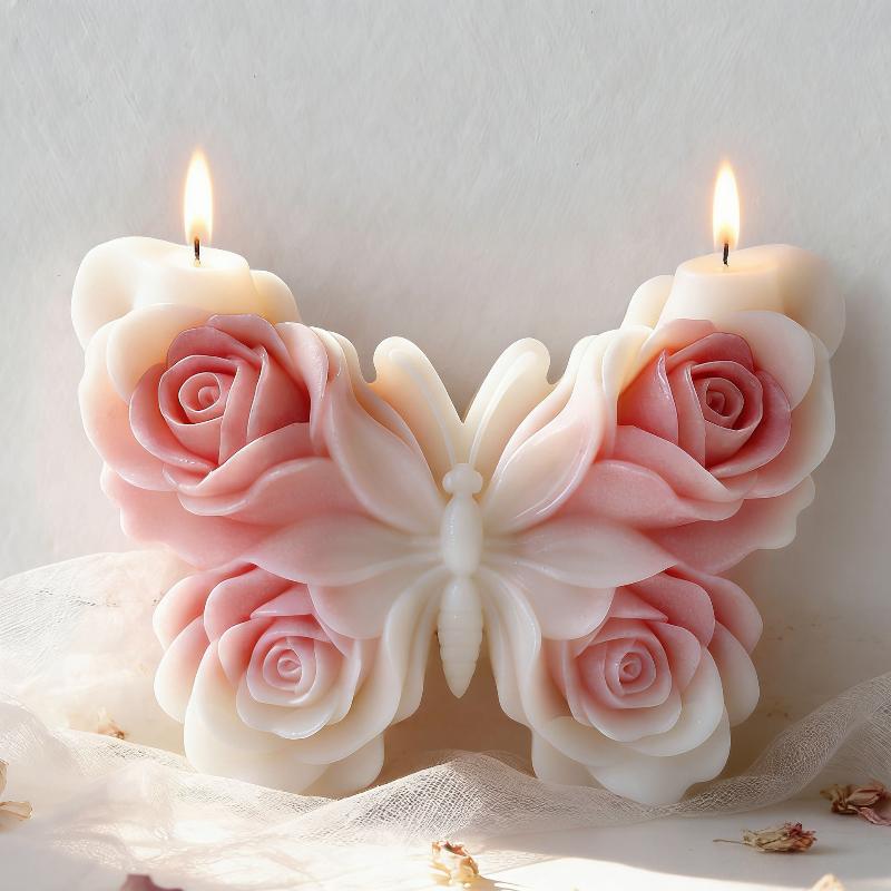 Cetakan Silikon Bentuk Kupu-ku - Candle Supplies Storage ulasan dan harga