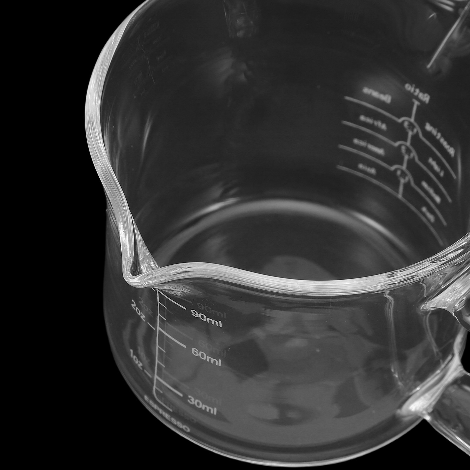 Pengaduk Susu Kaca dengan Dua  - Pour Spout Pitcher ulasan dan harga