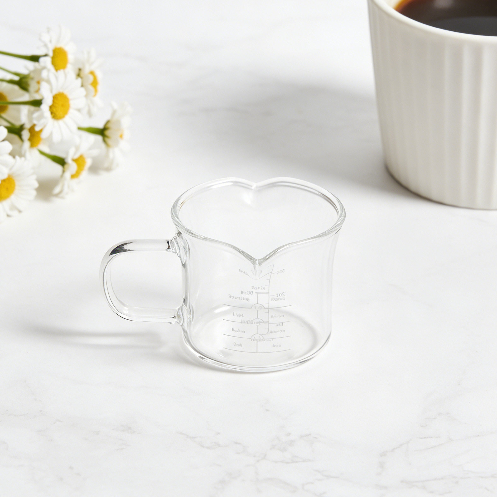 Pengaduk Susu Kaca dengan Dua  - Pour Spout Pitcher ulasan dan harga